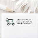 Search for golf cart return address labels Golfer