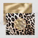 Search for black leopard postcards Girly