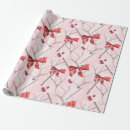 Search for pink ribbons wrapping paper Modern