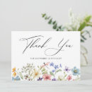 Search for wildflower thank you cards Botanical
