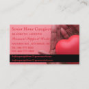 Search for care worker business cards Elderly