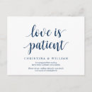 Search for love save the date postcards Rescheduled