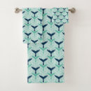 Search for whale bath towels Under the sea