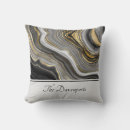 Search for black stone cushions Agate