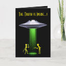 Search for abductions cards Flying saucer