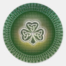 Search for irish celtic stickers Shamrock