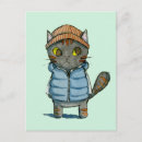 Search for grey cat cards invites Watercolor illustration