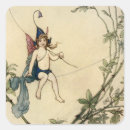 Search for vintage fairy stickers Faeries