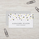 Search for black and yellow business cards Elegant