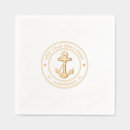 Search for anchor napkins Nautical