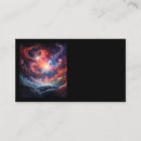 Search for deep space business cards Galaxy