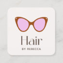 Search for sunglasses business cards Hairstylist