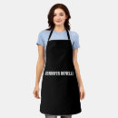 Search for fashionable aprons For him
