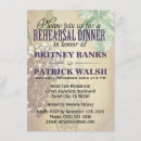 Search for winery rehearsal dinner invitations Vineyard