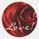 Search for red rose love stickers Birthday
