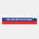 Search for flag of russia bumper stickers War