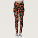 Search for black leopard print leggings Orange