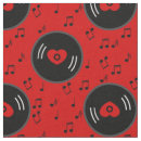 Search for vinyl record fabric Vintage
