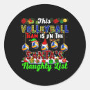 Search for volleyball team stickers Funny