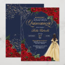 Search for 5x7 beauty and the beast invitations Enchanted rose