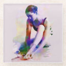 Search for shoes coasters Watercolor
