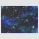 Search for blue galaxy tissue paper Space