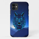 Search for blue wolf iphone cases Geometric