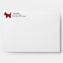 Search for scottish tartan envelopes Red
