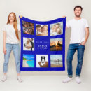 Search for cobalt blue blankets Royal blue and white