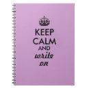 Search for keep calm notebooks Writing