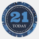 Search for blue letter stickers Script
