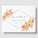 Search for fall autumn wedding guest books Pampas grass