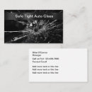 Search for glass repair business cards Automobile