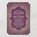 Search for amethyst wedding invitations Glitter