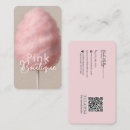 Search for cotton candy business cards Whimsical