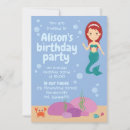 Search for crabs invitations Mermaid