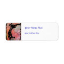 Search for paint return address labels Black