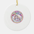 Search for print on demand christmas tree decorations Unicorn