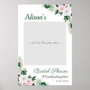 Search for bridal shower photo frame posters Floral