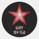 Search for happy new years stickers Red