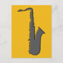 Search for saxophone player postcards Orchestra