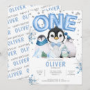 Search for penguin boy birthday invitations Cute