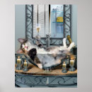 Search for cat bath art Funny