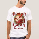 Search for zodiac tshirts Scorpio