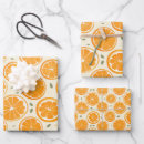 Search for orange slice wrapping paper Modern