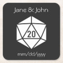 Search for tabletop coasters D20