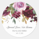 Search for plum wedding stickers Purple