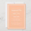 Search for peach engagement party invitations We're engaged