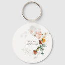 Search for garden wedding key rings Watercolor