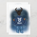 Search for taurus birthday invitations Blue
